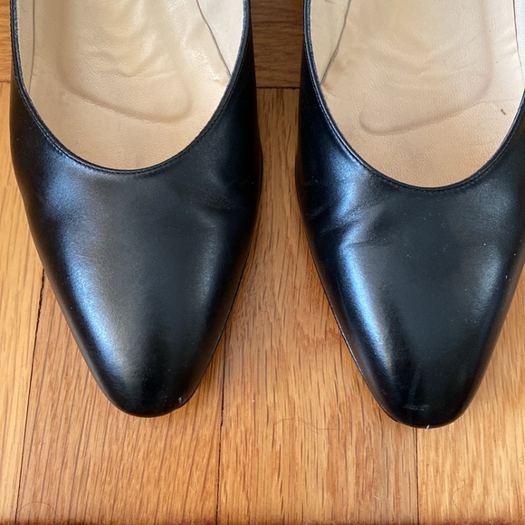 Medici black leather dress shoes - Picture 2 of 8